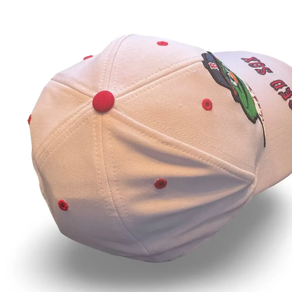 Boston Red Sox 47 Brand Hat Fenway Park Collection Wally Green Monster Cap White